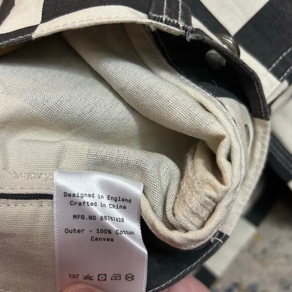 P&Co Black White Checkerboard Service Fatigue 304 Cargo Pants Womens Size 16 - Picture 6 of 8